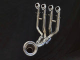 Vandemon Polished Titanium Exhaust System Ninja ZH2 2020-24 KAWAZH2TIEXHSYSPOLA