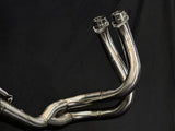 VANDEMON Kawasaki Z650 & Ninja 650 Vandemon Stainless Steel Exhaust System KAWANJA650SSBREXA