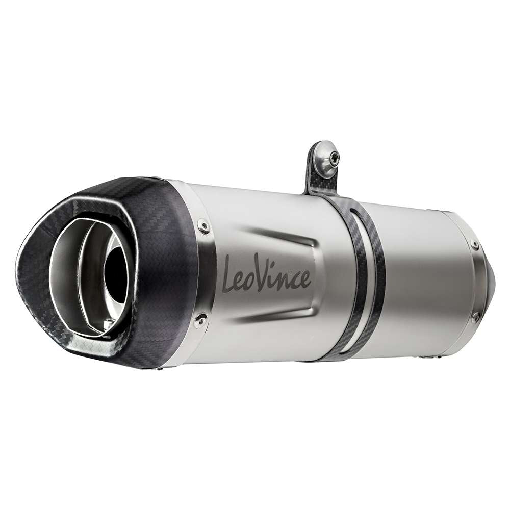 LEOVINCE LV-10 Full system  Stainless Steel  Trident /Sport  660 12021-2024 4385E