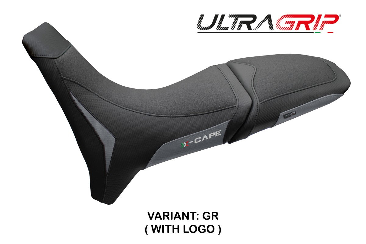 Tappezzeria Italia Moto Morini X Cape 650 700 2021-2025 Seat Cover Ultragrip Grey Black