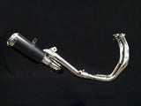 Vandemon  Yamaha R7 MT07 FZ07 XSR700 Tracer 700/GT Tracer 7/GT Titanium Exhaust System YAMAMT07EXHTICFB