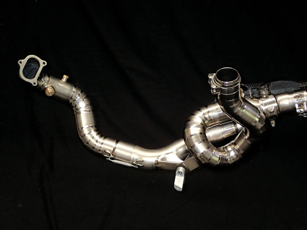 Vandemon Ducati Multistrada 1200-1260 Titanium Exhaust System with OEM Exhaust Valve Function  DUC126MTSTIEXVA