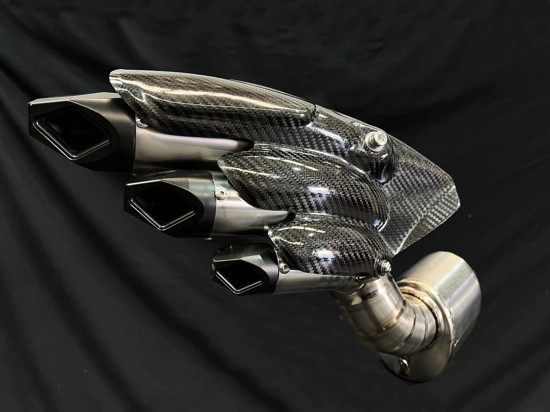 VANDEMON MV AGUSTA Dragster 800 Titanium Slip-On 2014-2017 AGUSTAMV8TIMUFA VA-140
