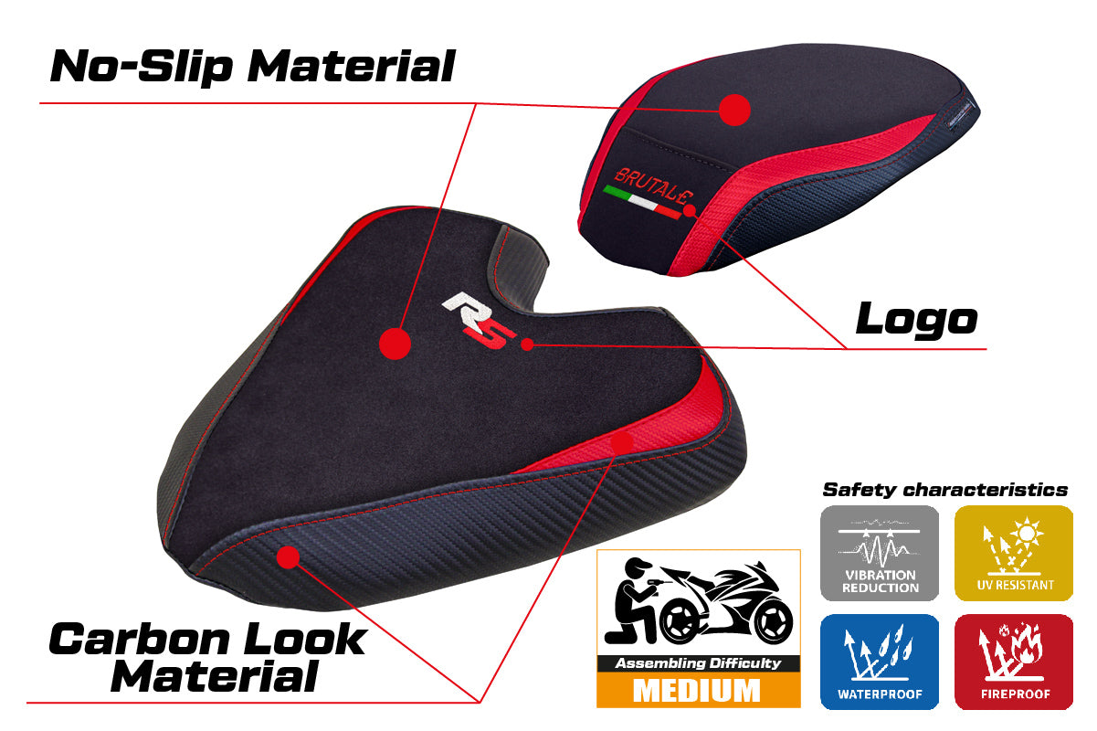 Tappezzeria Italia MV Agusta Brutale 1000RS 2021-2025 Seat Cover in Red
