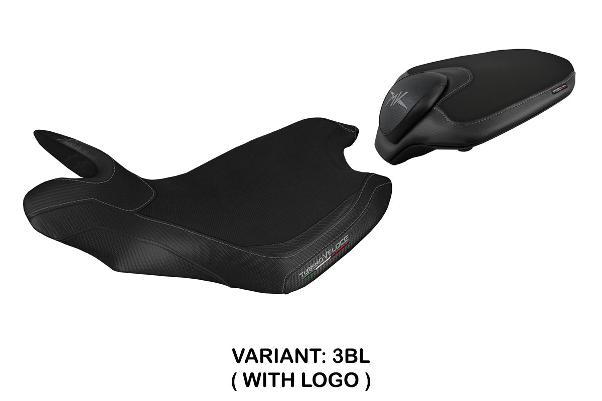 Tappezzeria Italia MV Agusta Turismo Veloce 2014-2020 Seat Cover in Black