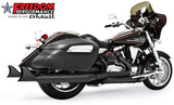 YAMAHA ROADLINER/STRATOLINER 5 STEPPED COMPLETE 4" TRUE-DUAL SYSTEM 2006-2014