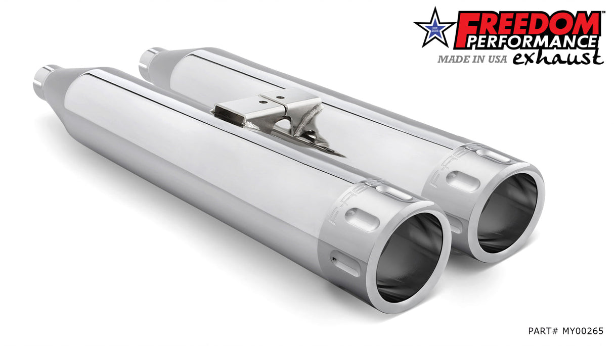 YAMAHA VENTURE/ROYAL STAR/TOUR DELUXE 1999-2014 SLIP-ONS check description for Quiet Baffles.