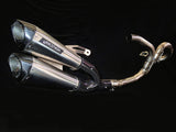 Vandemon Ducati Monster 821 & 1200-1200S Full Titanium Exhaust System 2014-20 DUC12MNSTRTIEXA