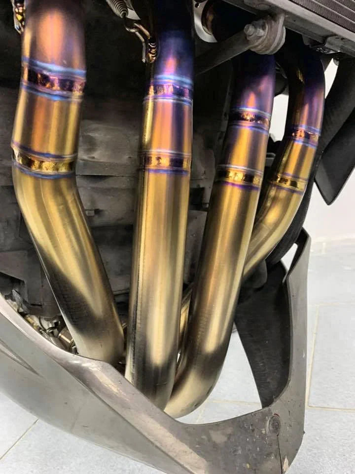 Vandemon  Z1000 & SX Titanium Exhaust Single Titanium Muffler KAWAZ10EXTITISA VA-85