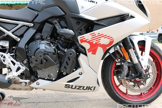 T-Rex Racing Suzuki GSX-8R / GSX-8S / V-Strom Adventure 800DE Case and Pump Covers   N224-23C