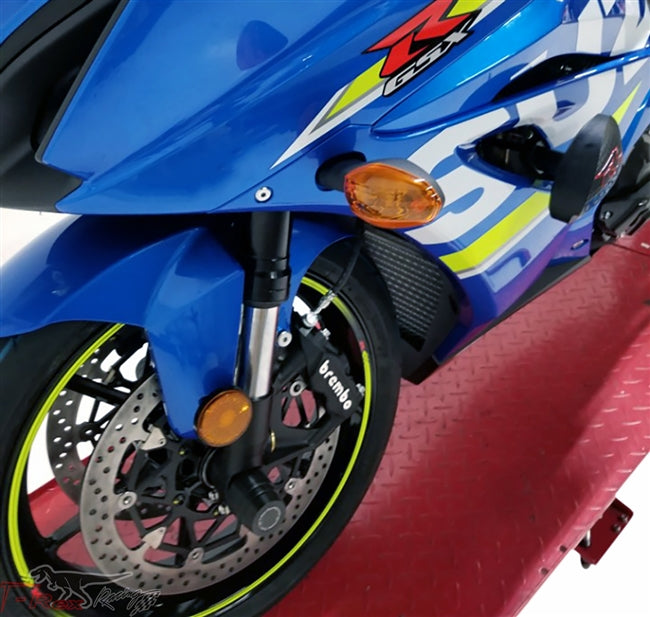 T-rex racing 2017 - 2023 suzuki gsx-r1000 gsx-r1000r no cut frame sliders