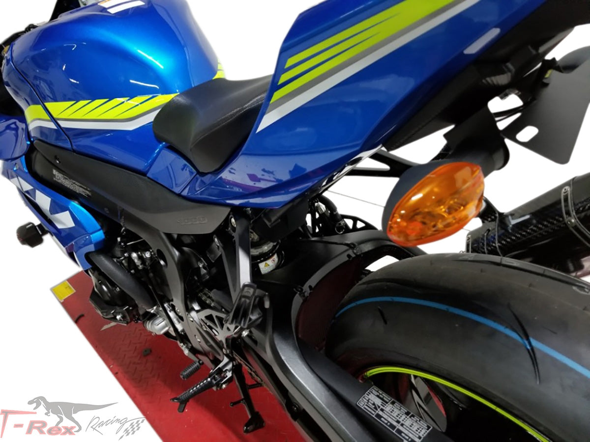 T-rex gsx-r1000r 17-22 no cut frame front rear quick axle sliders case covers fender eliminator