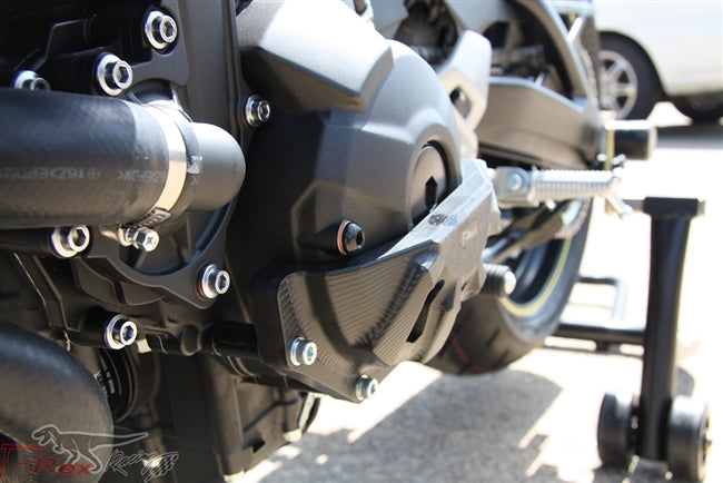 T-rex racing 2013 - 2019 Yamaha FZ-09 / MT-09 / FJ-09 / Tracer 900 / XSR900 No Cut Frame Front & Rear Axle Sliders Case Cover Spools  N73-14 + N73-14C + N73-14F + N73-14R + BaPlaSpool6