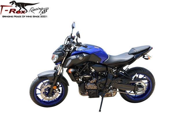 T-rex 2013 - 2019 yamaha fz-07 mt-07 no cut frame sliders