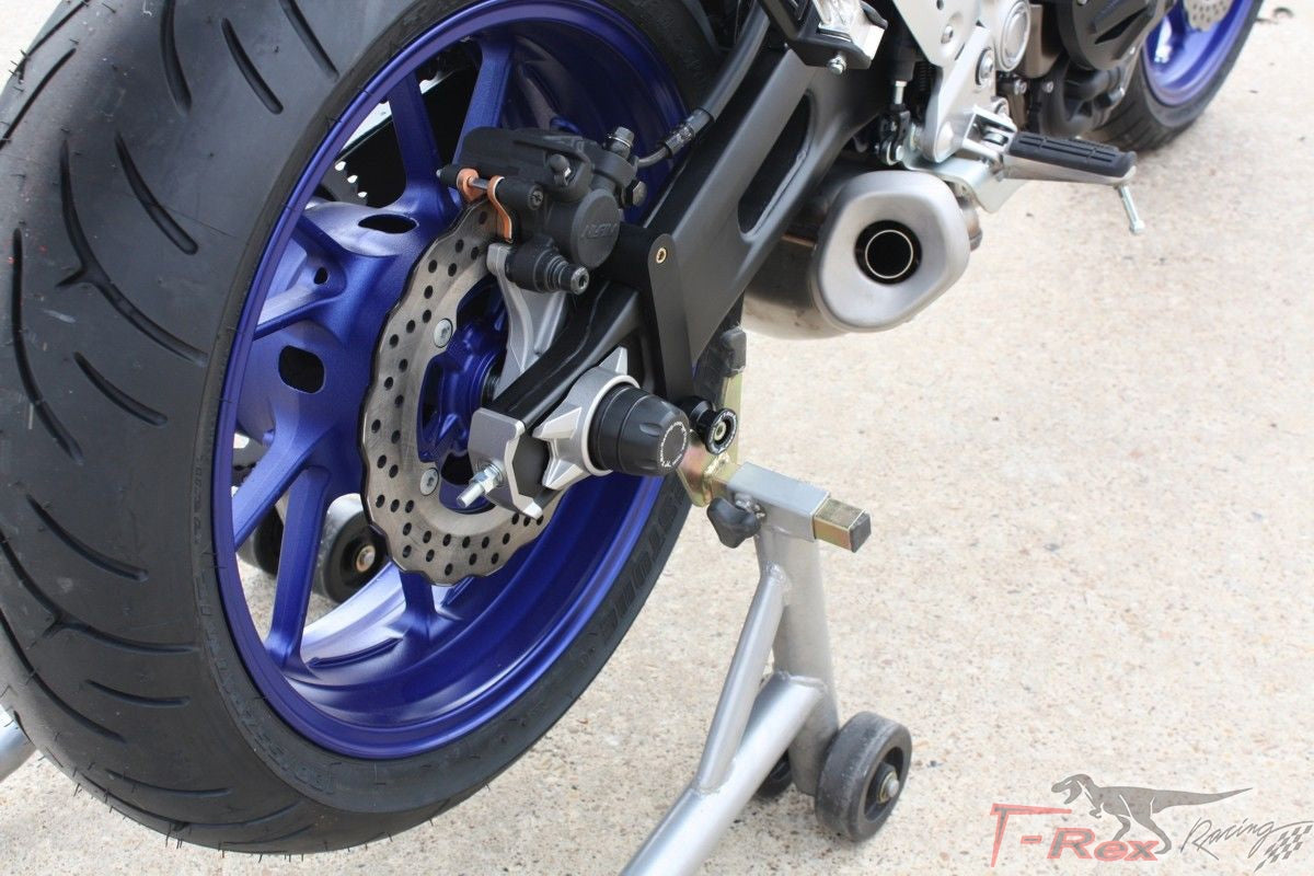 T-rex no cut frame axle sliders case sprocket covers spools fz-07/mt-07 13-20