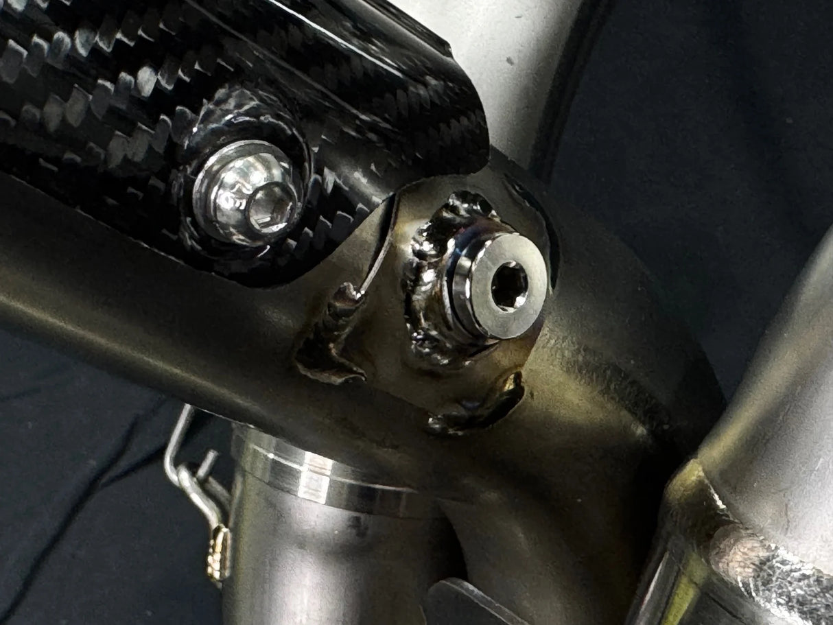 Vandemon Ducati Supersport 950 Vandemon High Mount Titanium Exhaust System DUC950SSTIHMEXHBRA VA-128