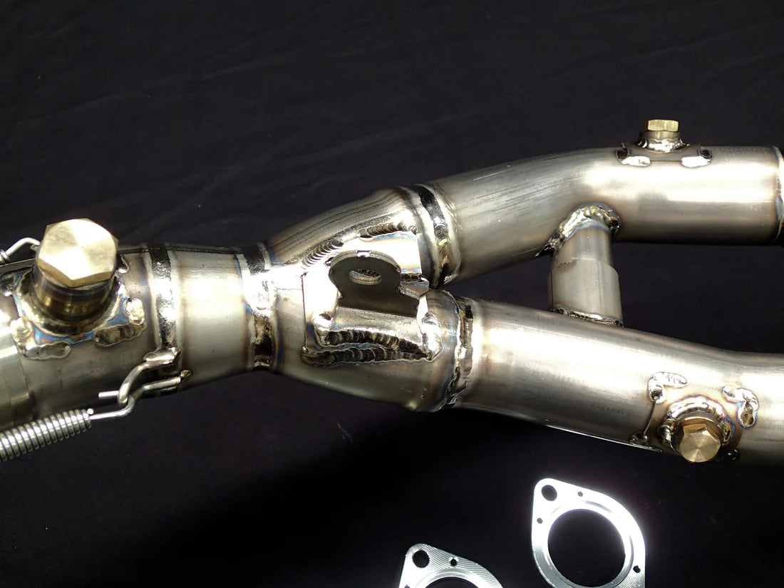 Vandemon  Yamaha YZF-R1 & YZF-R1M Vandemon Titanium Exhaust System 2015-24 YAMAR115EXHTICFA