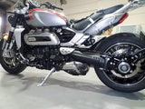 Vandemon Triumph Rocket 3R & GT 2500 Titanium Bimodal Stealth Titanium Slip-On Mufflers TRIUMROCKET3MUFA