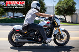 INDIAN  2025 SCOUT 101-CLASSIC-SUPER-SPORT-BOBBER 4" SLIP-ON BUNDLE (2025 SCOUTS ONLY)