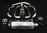 Vandemon  Z1000 & SX Titanium Exhaust Single Titanium Muffler KAWAZ10EXTITISA