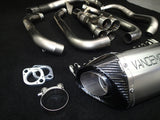 Vandemon  Kawasaki Z1000 & SX Vandemon Titanium Exhaust Single Titanium Muffler KAWAZ10TIEXHSYSB