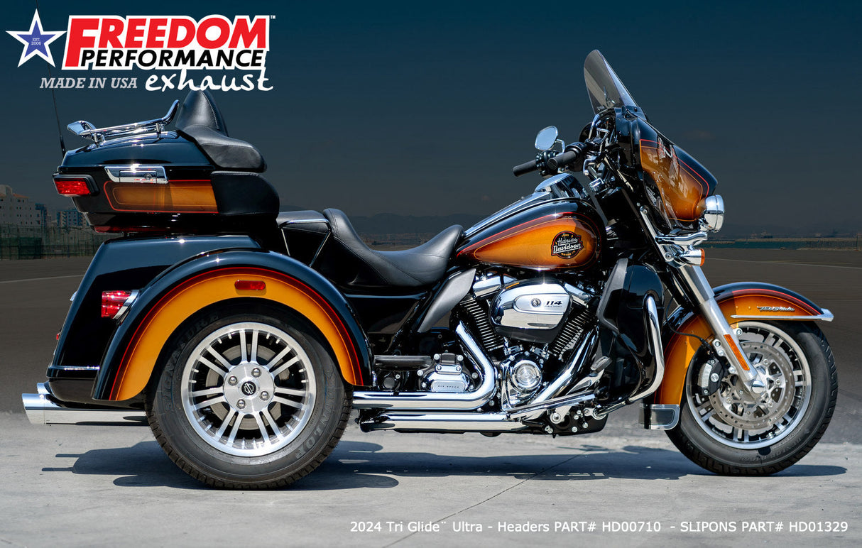 HARLEY FREE WHEELER LIBERTY & EAGLE 4" SLIP-ONS Bundle