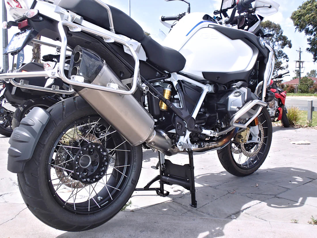 Vandemon  BMW R1250GS and Adventure Titanium Exhaust System & OEM Valve Function BMWR1250GSTIEXHCFV