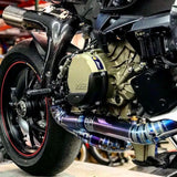 Vandemon  Ducati Panigale 1199S, 1299S, 1299 SP & R Titanium High Mount Exhaust System DUC129TIEXHMESA