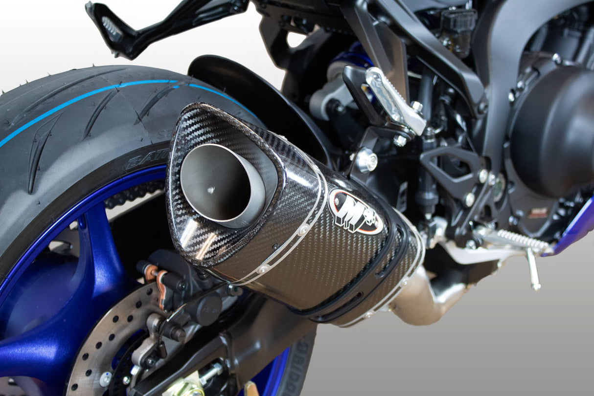 M4 Exhaust Full System with Carbon  Scalene Canister 2025 Yamaha R9 YA6944