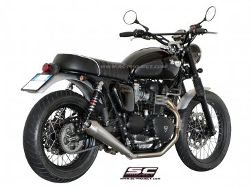 SC-Project Full System Exhaust  for Triumph   Bonneville / 2007-2015 Bonneville T100 / 2007-2018 T09-C37A