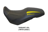 Tappezzeria Italia Suzuki VStrom 650 2017-2024 Seat Cover in Yellow and Black