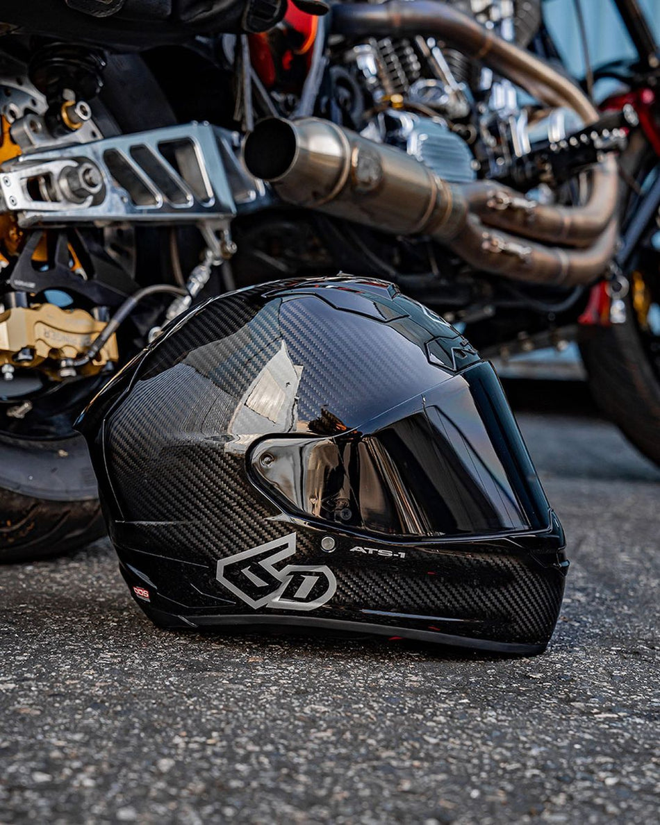 6D ATS-1R Helmet - Gloss Black - Medium 30-0906