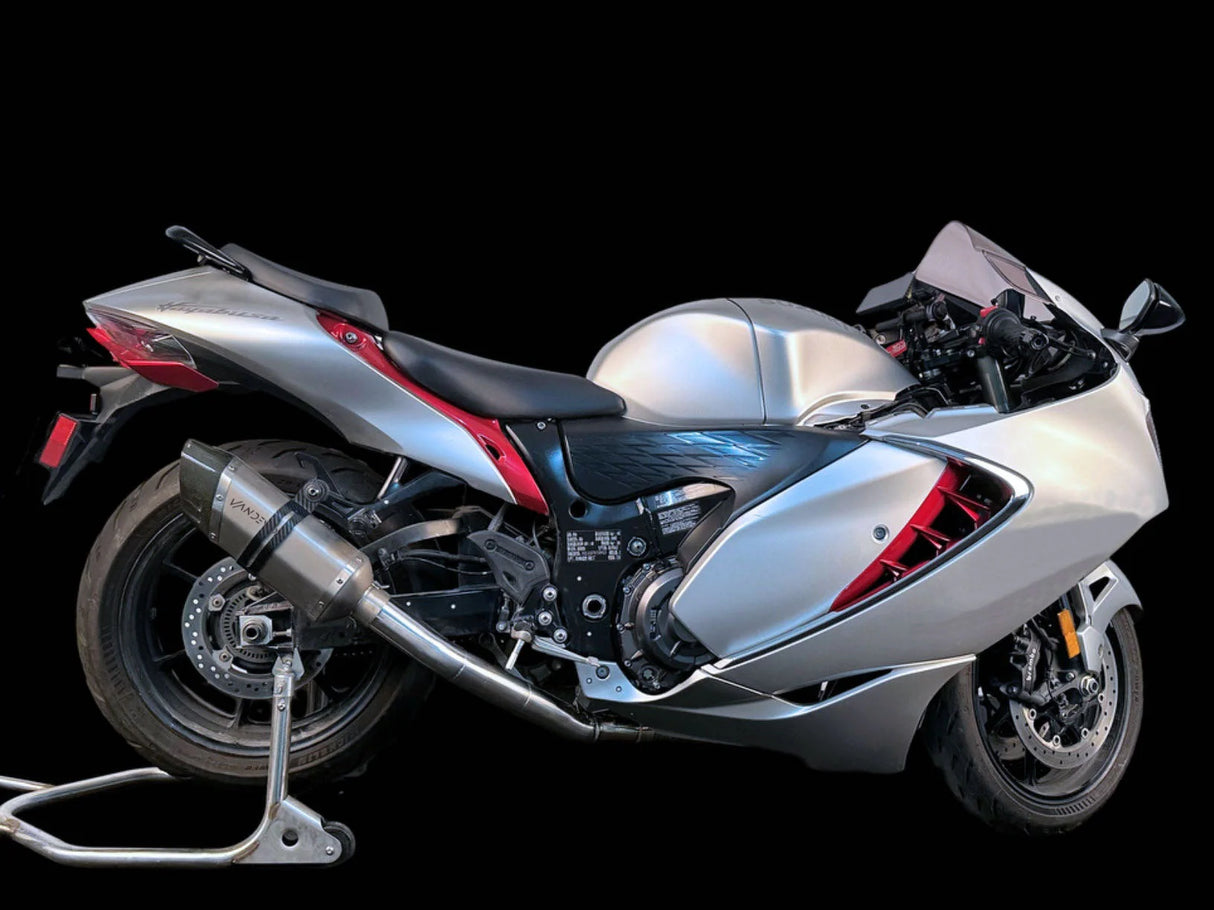 Vandemon  Suzuki Hayabusa GEN III GSX1300R Full Titanium Exhaust System 2021-2024 SUZHYABUSA13TIEXA