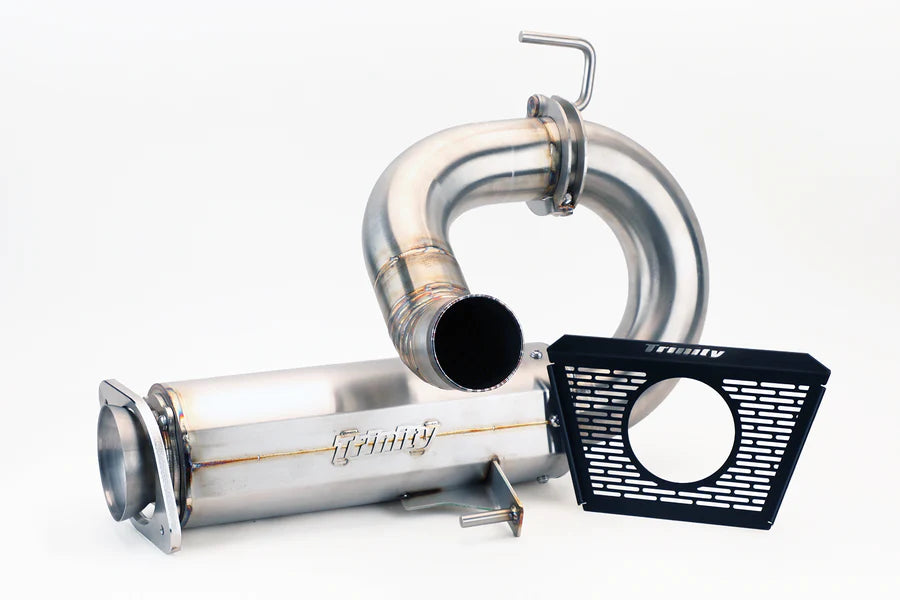 TRINITY RACING 2022-2025 RZR Pro R/ 4 CENTER EXIT SLIP-ON EXHAUST