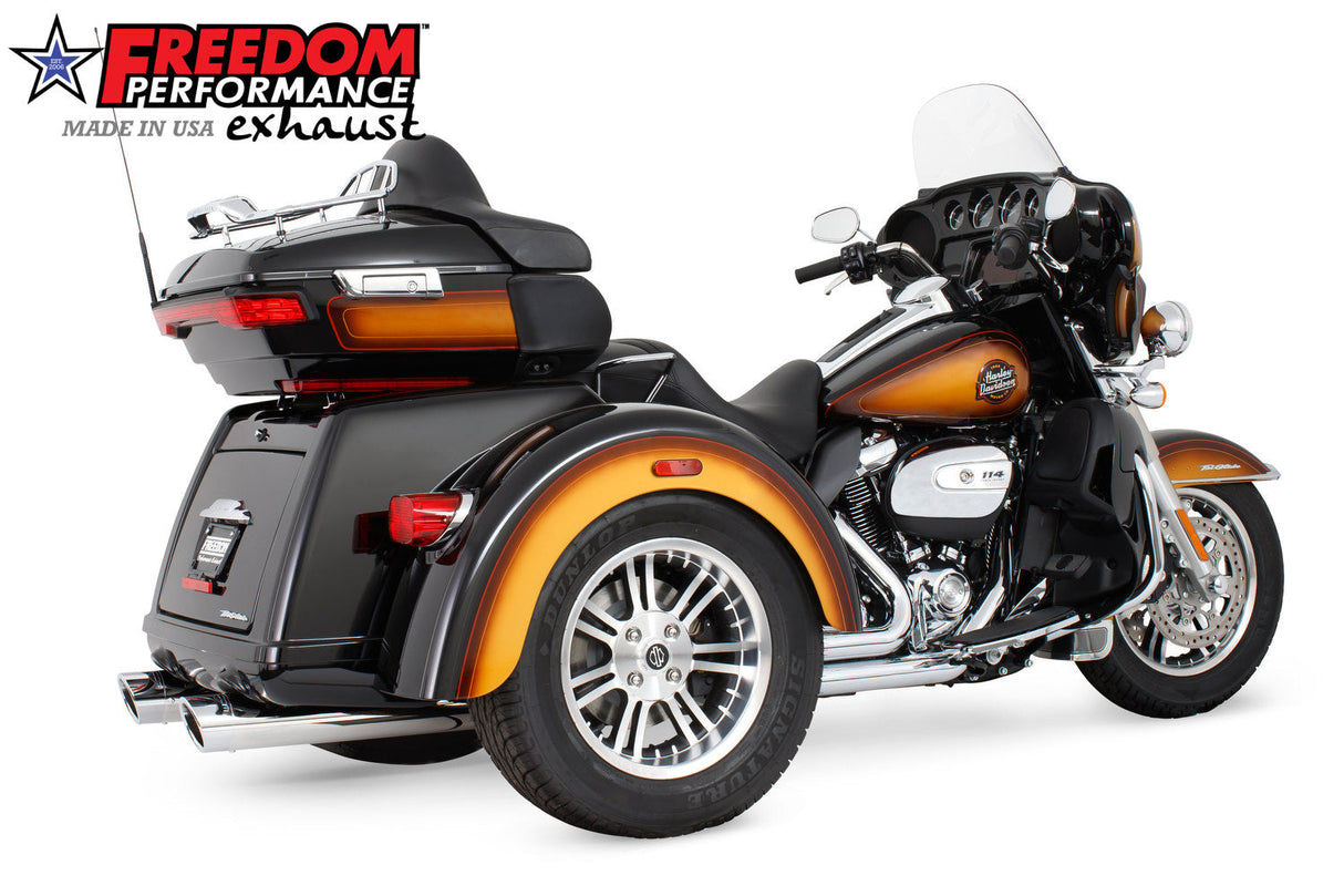 HARLEY TRIKE SHARKTAIL & RACING 4" SLIP-ONS Bundle