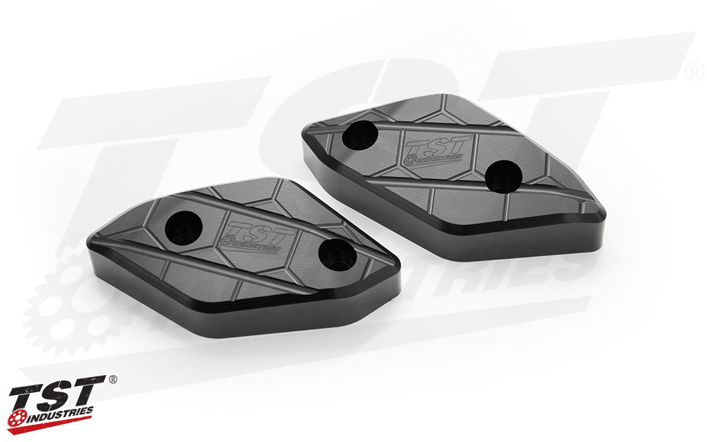 TST Total Crash Protection NO CUT Pack for Kawasaki ZX-6R 2024 -2025 Black
