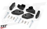 TST Total Crash Protection NO CUT Pack for Kawasaki ZX-6R 2024 -2025 Black