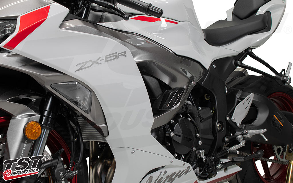 TST Frame Slider Crash Protection for Kawasaki ZX-6R 2024-2025 24ZX6FS=1