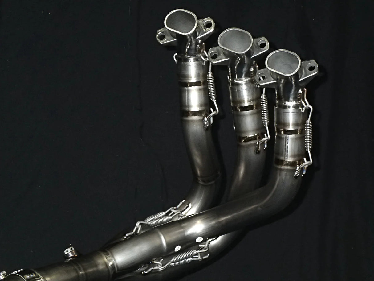 Vandemon Triumph 765 S/R/RS Street Triple Vandemon Full Titanium Exhaust 2020-2024  TRIUM765STTIEXA