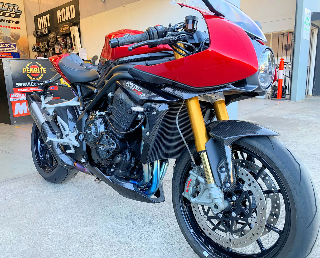 Vandemon Triumph Speed Triple 1200 RS & RR Titanium Full Exhaust System TRIUM120SPD3EXHSYSA