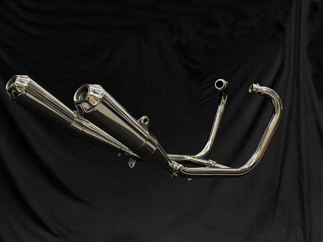 Vandemon Triumph Speed Twin 1200 Polished Titanium Exhaust  TRIUM120SPDTWNTIEXA