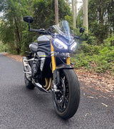 Vandemon FULL Titanium SYSTEM Triumph Speed Triple 1200RS & RR Bimodal Stealth TRIUM120SPDMUFB +TRIUM120SPDHEADR