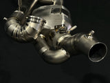 Vandemon  Ducati V2 Panigale & Bayliss Edition Titanium Stealth Slip-On Bimodal Muffler  DUCV2TIEXLINKWVA