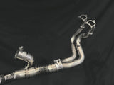 Vandemon Ducati Multistrada V4 Titanium Slip-on & Optional Link Pipe & Front Headers  DUCV4MTSTILINKA VA-118