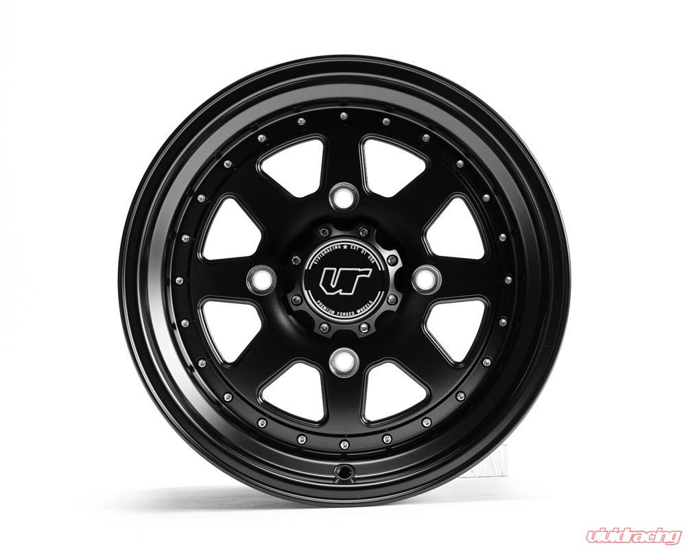 VR Forged D15 Can-Am Maverick X3 Front or Rear Wheel Matte Black 15x7.0 +13mm 4x137