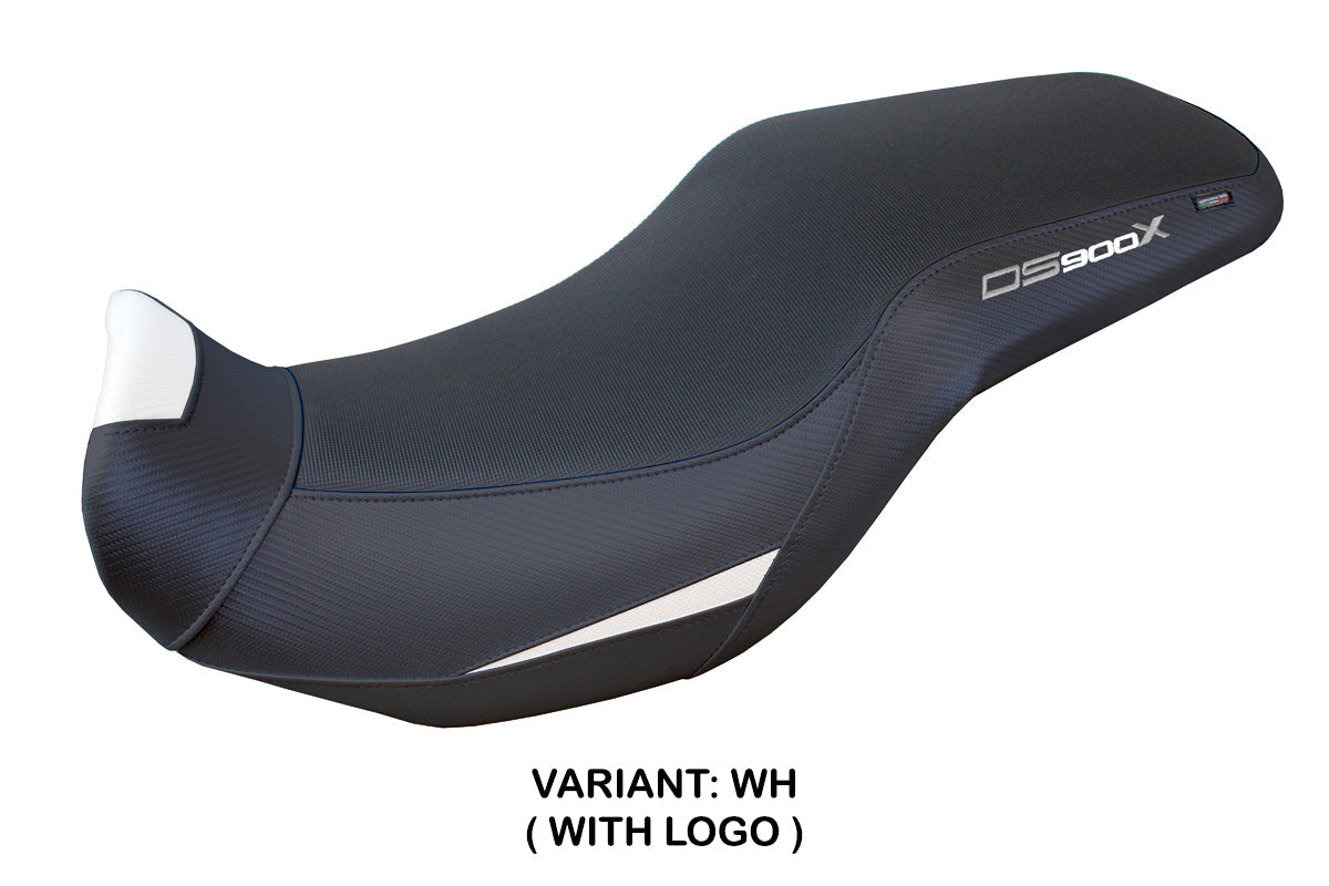 Tappezzeria Italia Voge Valico 900 DSX 2024-2025 Seat Cover White Black