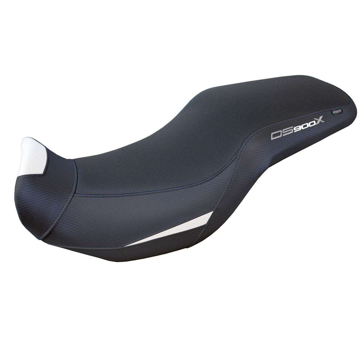 Tappezzeria Italia Voge Valico 900 DSX 2024-2025 Seat Cover Comfort White Black