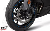 TST Total Crash Protection NO CUT Pack for Kawasaki ZX-6R 2024 -2025 Black