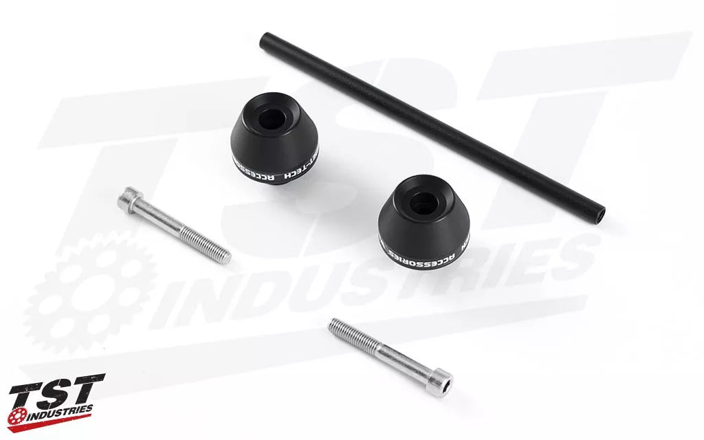 TST Total Crash Protection NO CUT Pack for Kawasaki ZX-6R 2024 -2025 Black