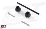 TST Total Crash Protection NO CUT Pack for Kawasaki ZX-6R 2024 -2025 Black